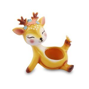 Cheerful Deer Pot