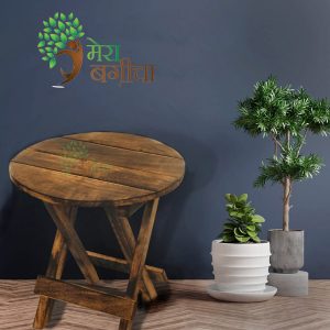 Wooden Folding Stool