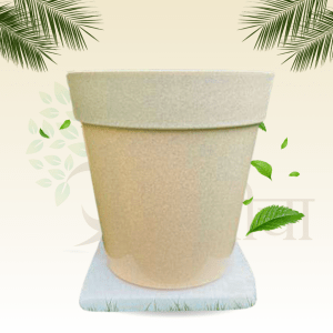 Libro Beige Plastic Planter