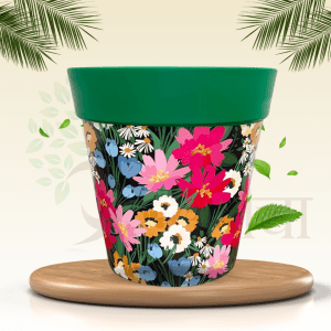 Libro Flower Print Planter