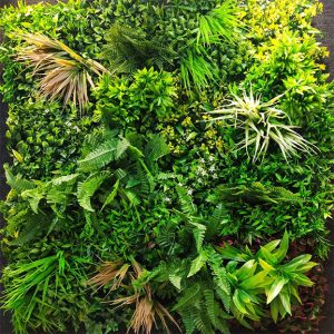 UV Artificial Vertical Garden Green Leaves 100x100 cm