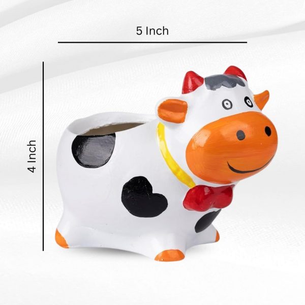 cow resin pot