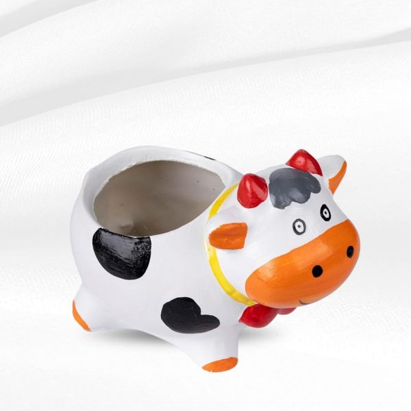 cow resin pot