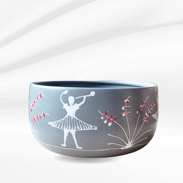 Metal Table Top Planter Grey