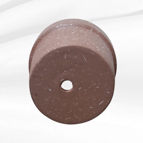 raw terracotta white sprinkle planter